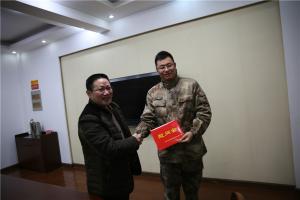 新春慰問送溫暖，共敘軍民魚水情