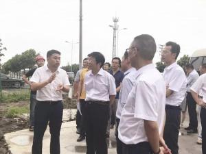 市委副書記、市長錢三雄一行考察織里童裝產業(yè)園區(qū)二期