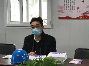 市建設(shè)局黨委書記、局長戴健赴房總集團(tuán)市北32#地塊視察復(fù)工復(fù)產(chǎn)安